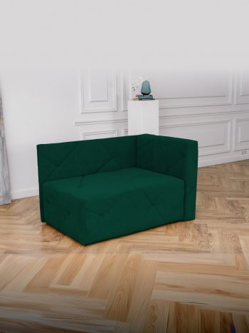 Диван 1010 изумруд, правый (BRENDOSS) в Берёзовском - beryozovskij.mebel-e96.ru