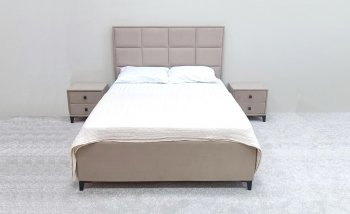 Кровать с подъемным механизмом Мега беж (Лин) в Берёзовском - beryozovskij.mebel-e96.ru