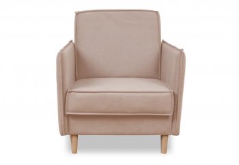 Кресло 831 Бежевый, велюр (Brendoss) в Берёзовском - beryozovskij.mebel-e96.ru