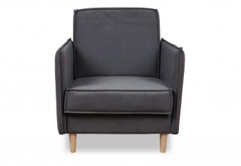 Кресло 831 Графит, велюр (Brendoss) в Берёзовском - beryozovskij.mebel-e96.ru