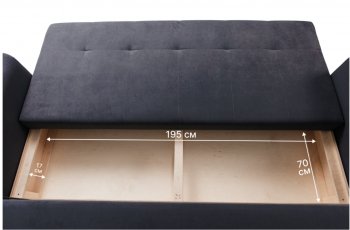 Диван 920 Графит (Brendoss) в Берёзовском - beryozovskij.mebel-e96.ru