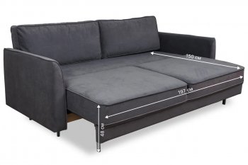 Диван 930 графит (Brendoss) в Берёзовском - beryozovskij.mebel-e96.ru