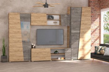 Стенка Аллегро-10 комп.1 (Диал) в Берёзовском - beryozovskij.mebel-e96.ru