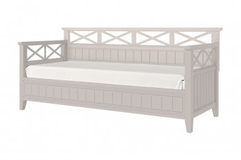 Кровать из массива Амелия льняной (БМ) в Берёзовском - beryozovskij.mebel-e96.ru