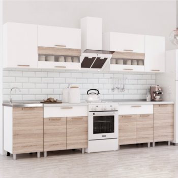 Кухонный гарнитур Айсбери 2400 мм (БТС) в Берёзовском - beryozovskij.mebel-e96.ru