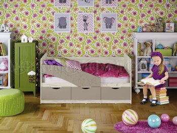 Кровать Бабочки Шарли мокко (Миф) в Берёзовском - beryozovskij.mebel-e96.ru