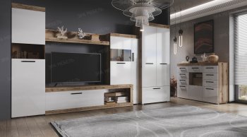 Стенка Бастон+шкаф (Эра) в Берёзовском - beryozovskij.mebel-e96.ru