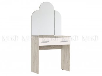 Стол туалетный Бася крафт/кашемир (Миф) в Берёзовском - beryozovskij.mebel-e96.ru