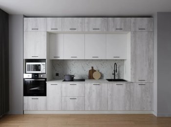 Кухонный гарнитур Бланка 3400 мм (Санвут) в Берёзовском - beryozovskij.mebel-e96.ru