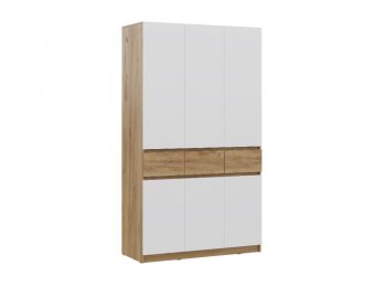 Шкаф 1200 мм Бостон Лайт ШК-003 белый (Стиль) в Берёзовском - beryozovskij.mebel-e96.ru