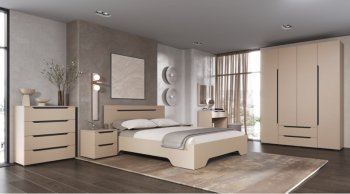 Спальный гарнитур Британа модульный (Лин) в Берёзовском - beryozovskij.mebel-e96.ru