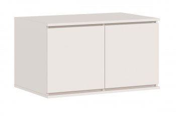 Шкаф 800 мм Челси двустворчатый с антресолью, сонома/белый (Миф) в Берёзовском - beryozovskij.mebel-e96.ru