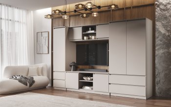 Стенка Челси Кашемир (Миф) в Берёзовском - beryozovskij.mebel-e96.ru