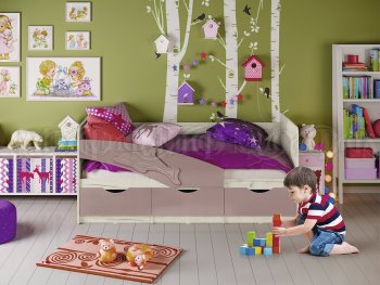 Кровать Дельфин шарли пинк (Миф) в Берёзовском - beryozovskij.mebel-e96.ru