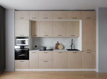 Кухонный гарнитур Шимо 3400 мм МДФ (Санвут) в Берёзовском - beryozovskij.mebel-e96.ru