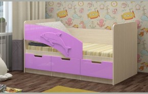 Детская кровать Дельфин-6 МДФ, 80х180 в Берёзовском - beryozovskij.mebel-e96.ru