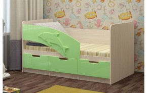 Детская кровать Дельфин-6 МДФ, 80х180 в Берёзовском - beryozovskij.mebel-e96.ru
