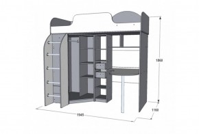 Набор детской мебели Омега-18 (модульная) в Берёзовском - beryozovskij.mebel-e96.ru