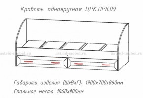 Набор детской мебели Принцесса (модульный) (АстридМ) в Берёзовском - beryozovskij.mebel-e96.ru