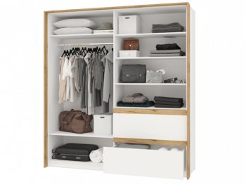 Шкаф 2000 мм Дубай сек №11 (Росток) в Берёзовском - beryozovskij.mebel-e96.ru