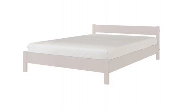 Кровать из массива Эби Льняной (БМ) в Берёзовском - beryozovskij.mebel-e96.ru