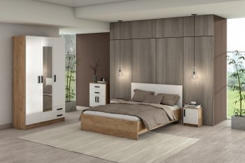 Спальный гарнитур Эконом, модульный (Зарон) в Берёзовском - beryozovskij.mebel-e96.ru