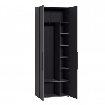 Шкаф модульный Эйр, графит (Моби) в Берёзовском - beryozovskij.mebel-e96.ru