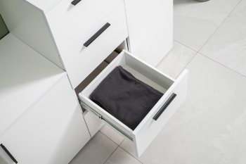 Стенка Эйр модульная, белый (Моби) в Берёзовском - beryozovskij.mebel-e96.ru