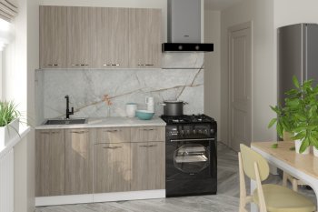 Кухонный гарнитур Фьюджи 1400 мм (Герда) в Берёзовском - beryozovskij.mebel-e96.ru