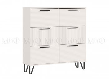 Обувница Флэш кашемир (Миф) в Берёзовском - beryozovskij.mebel-e96.ru
