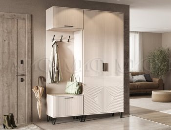 Прихожая Флэш комп.2, кашемир (Миф) в Берёзовском - beryozovskij.mebel-e96.ru