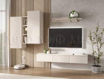 Стенка Флэш комп.2 кашемир (Миф) в Берёзовском - beryozovskij.mebel-e96.ru