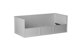 Кровать 900 с подъемным механизмом Фрея (СБК) в Берёзовском - beryozovskij.mebel-e96.ru