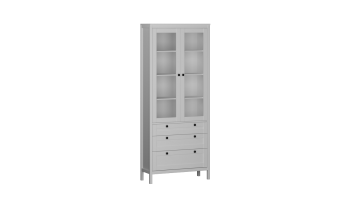 Пенал со стеклом Фрея (СБК) в Берёзовском - beryozovskij.mebel-e96.ru
