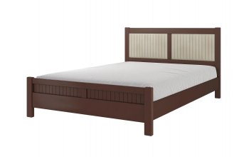 Кровать из массива Фрида Орех (БМ) в Берёзовском - beryozovskij.mebel-e96.ru