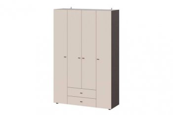 Шкаф 1350 мм четырехств. комб. Гиза (МИ) в Берёзовском - beryozovskij.mebel-e96.ru | фото
