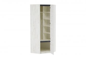 Шкаф 2С угловой Гретта крафт белый (Памир) в Берёзовском - beryozovskij.mebel-e96.ru