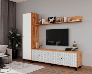 Стенка HYGGE комп.1 зигзаги (Мама) в Берёзовском - beryozovskij.mebel-e96.ru