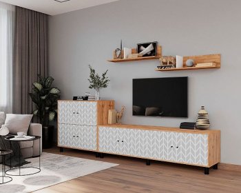 Стенка HYGGE комп.3 зигзаги (Мама) в Берёзовском - beryozovskij.mebel-e96.ru