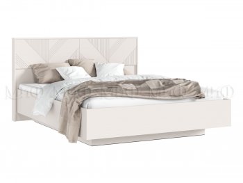 Кровать парящая Ирис кашемир с подсветкой (Миф) в Берёзовском - beryozovskij.mebel-e96.ru