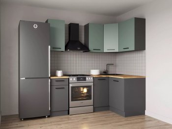 Кухонный гарнитур угловой Изумруд 2000х1200 в Берёзовском - beryozovskij.mebel-e96.ru