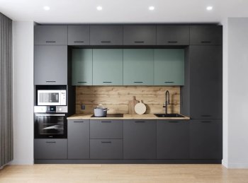 Кухонный гарнитур Изумруд 3400 мм (Санвут) в Берёзовском - beryozovskij.mebel-e96.ru