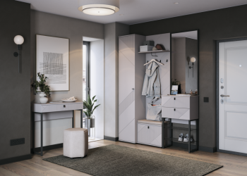 Прихожая Кашемир модульная (МЛК) в Берёзовском - beryozovskij.mebel-e96.ru