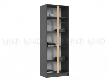 Шкаф 800 мм 2-х ств. Келвин графит  (Миф) в Берёзовском - beryozovskij.mebel-e96.ru