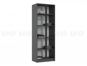 Шкаф 800 мм 2-х ств. Келвин графит  (Миф) в Берёзовском - beryozovskij.mebel-e96.ru