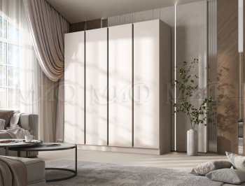 Шкаф 2000 мм 4-х ств. Келвин кашемир (Миф) в Берёзовском - beryozovskij.mebel-e96.ru