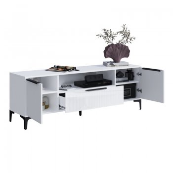 Тумба ТВ на 1650 Кимберли белый (Handis) в Берёзовском - beryozovskij.mebel-e96.ru