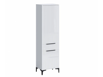 Пенал 550 мм Кимберли белый (Handis) в Берёзовском - beryozovskij.mebel-e96.ru | фото