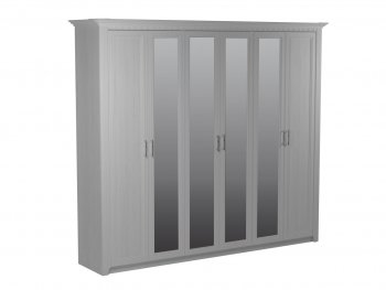 Шкаф 2700 мм 6-дверный Клер (СБК) в Берёзовском - beryozovskij.mebel-e96.ru