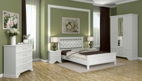 Комод 4 ящ  ГРАЦИЯ (лак) Белый / Белый (БМ) в Берёзовском - beryozovskij.mebel-e96.ru